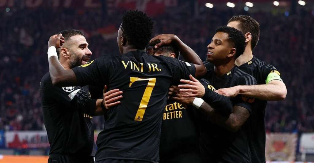 LIGA DOS CAMPEÕES: Real Madrid vence o RB Leipzig fora de casa pelas oitavas e mantém 100%