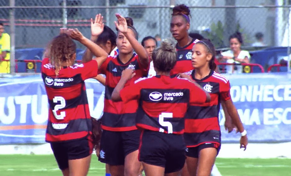 Brasileirão SUB 20: Flamengo goleia Minas Brasilia