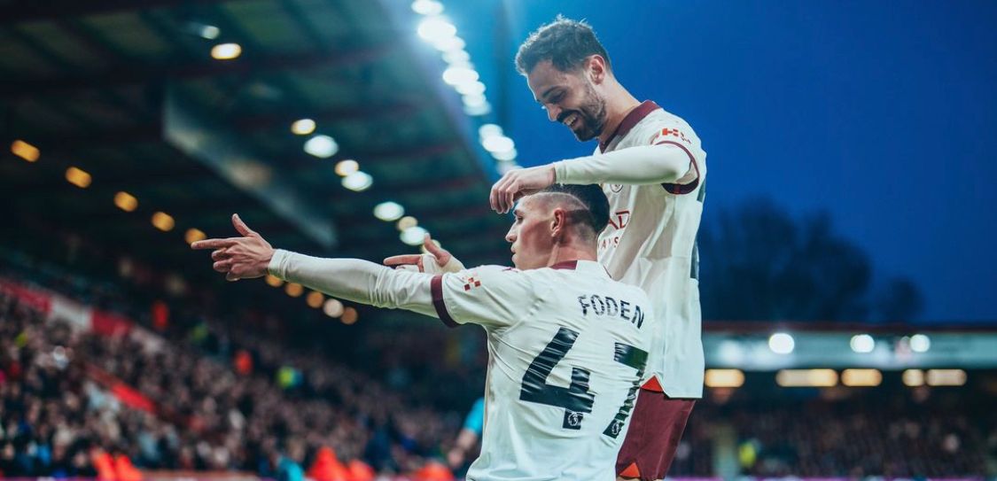 INGLÊS: City contém pressão do Bournemouth, vence fora e mantém vice-liderança