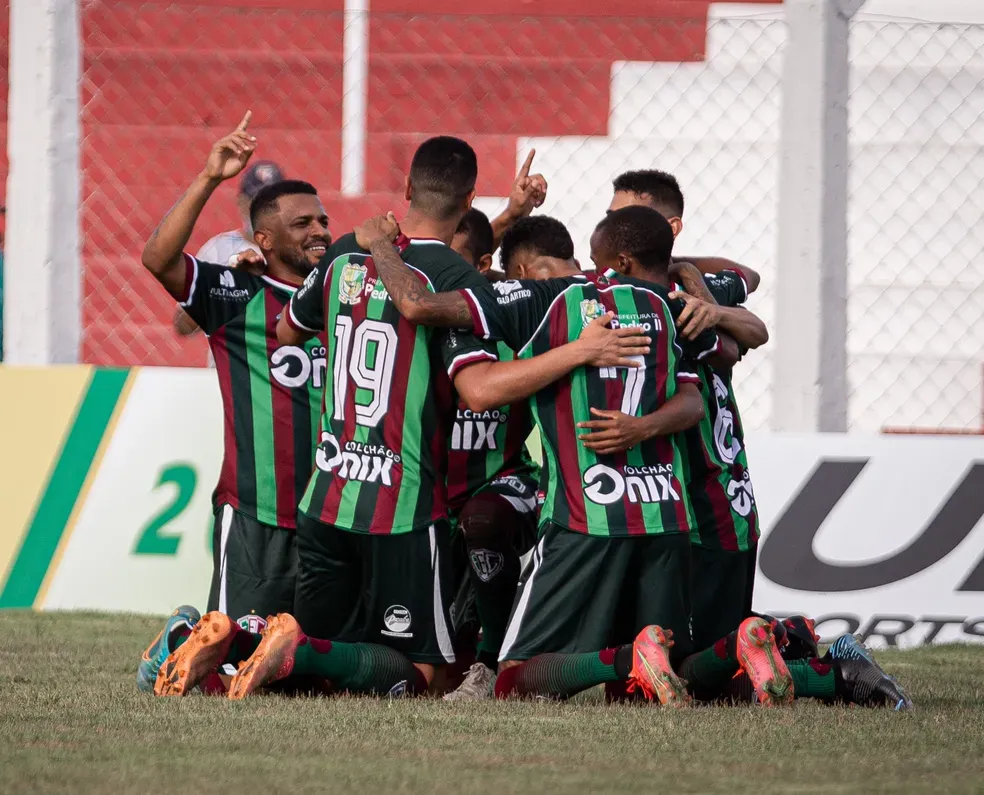 Fluminense-PI e Parnahyba empatam pelo Piauiense (Foto: Weslley Douglas/Fluminense-PI)