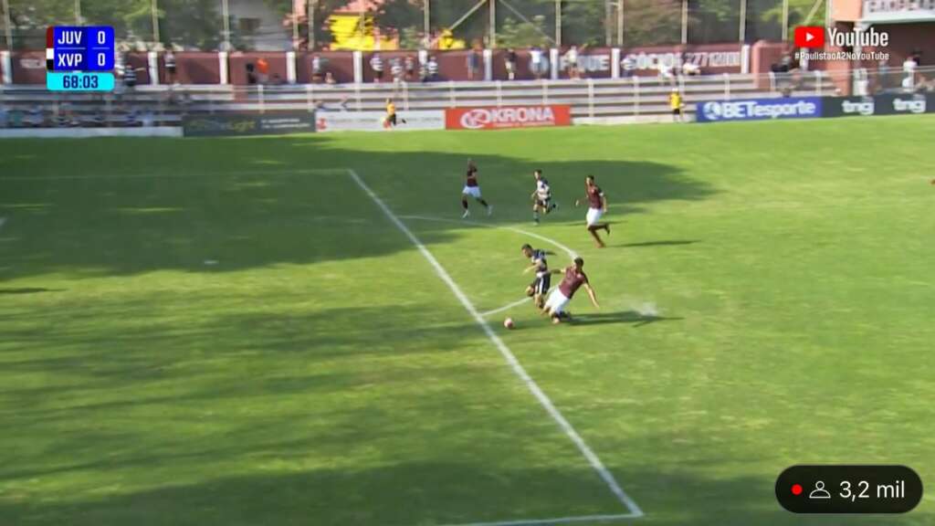 Paulista A2: Juventus reclama de ‘erro bizarro’ da arbitragem; vídeo flagra pênalti fora da área