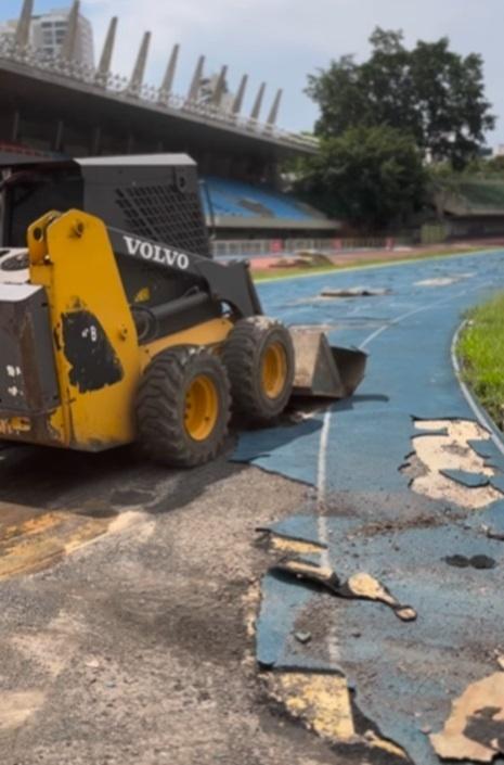 Confederação de atletismo lamenta destruição da pista do Ibirapuera para evento de drift
