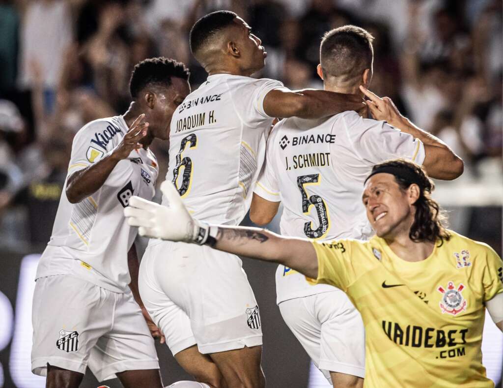 Santos 1 x 0 Corinthians – Com Neymar na torcida, quem dá bola é o Santos