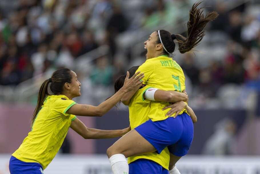 COPA OURO FEMININA: Brasil supera México e vai à final em 1ª competição com o técnico Arthur Elias
