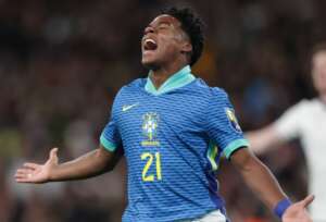 Inglaterra 0 x 1 Brasil - Endrick marca em Wembley na estreia de Dorival Júnior