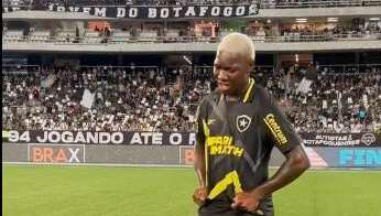 Patrick de Paula volta após 400 dias e se emociona no Botafogo 2 Cariocão - 2024