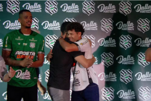 Apresentado, Camilo fala sobre escolha pelo Figueirense: 'Chego para ajudar dentro e fora de campo'