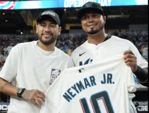 Neymar 'reforça' time de beisebol em Miami após festa de Anitta e jogos da NBA