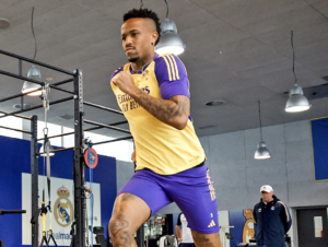 Espanhol: Real Madrid divulga treino de Militão e indica retorno do zagueiro para abril