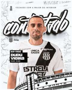 Ponte Preta anuncia oficialmente volante vindo do Santo André para a Série B