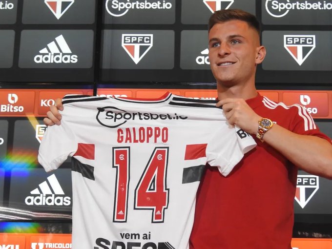Com pouco espaço no São Paulo, Galoppo fecha com agência em busca de clubes italianos