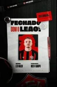 Após se despedir da Ponte Preta, Léo Naldi é oficializado como reforço do Vitória