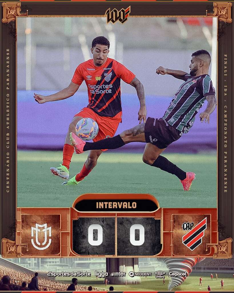 PARANAENSE: Athletico-PR marca no fim, vence Maringá e fica perto do título