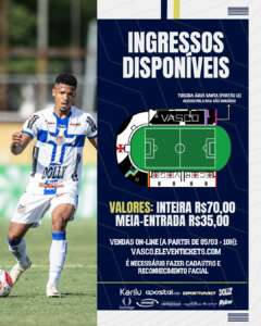 Copa do Brasil: Em jogo histórico, Água Santa vai ao Rio encarar Vasco da Gama