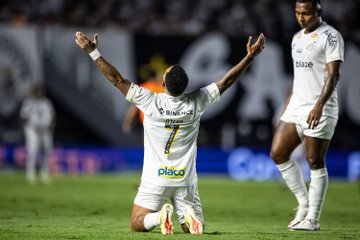 Otero decide e Santos vence o Palmeiras