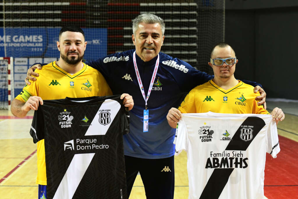 Dois atletas da Ponte Preta de Futsal Down, estão representando o Brasil na Turquia