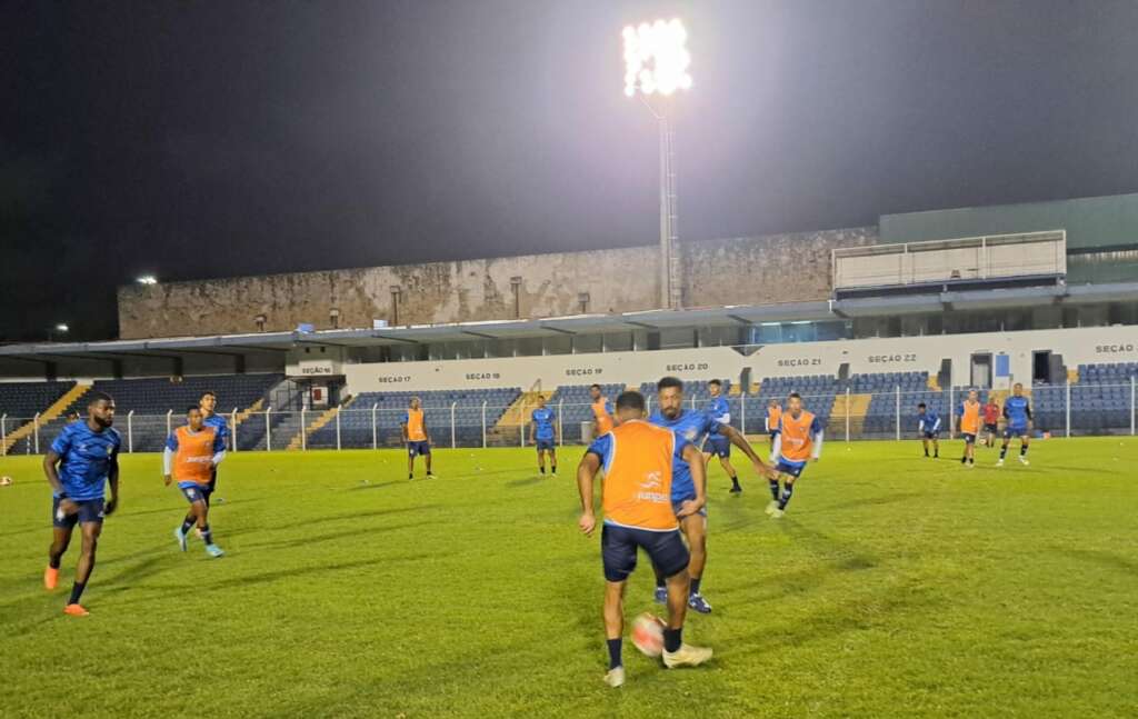 Paulista A3: São Caetano faz treino noturno visando duelo contra o União São João