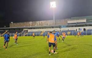 Paulista A3: São Caetano faz treino noturno visando duelo contra o União São João