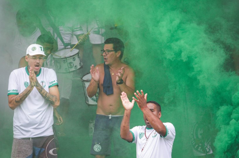 Paulistão: Torcida enche o Brinco de Ouro em último treino do Guarani. Fotos!
