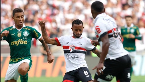 São Paulo e Palmeiras decidiram a última Supercopa do Brasil