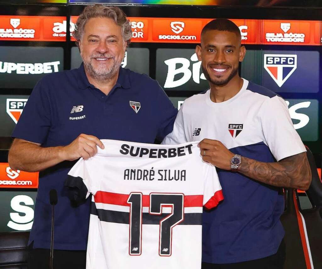 Paulistão: André Silva se inspira em Luis Fabiano para poder brilhar no São Paulo