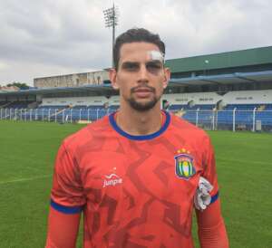 Paulista A3: Goleiro do São Caetano se recupera de lesão no rosto