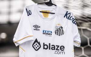 Santos se acerta com a Blaze e a terá patrocinadora máster até abril de 2025