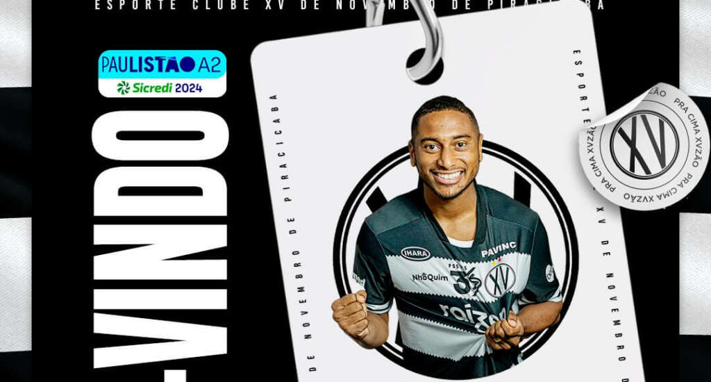 Paulista A2: XV de Piracicaba reforça ataque com ex-Crac-GO