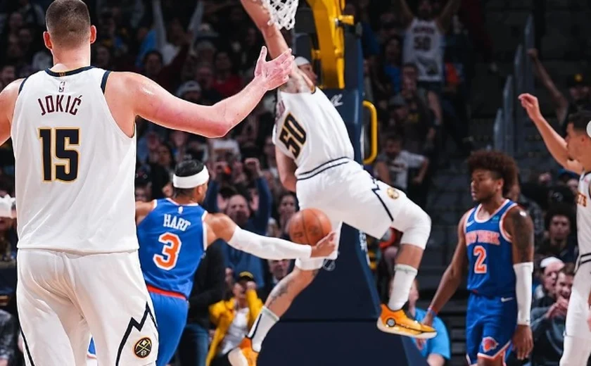 NBA: Denver Nuggets bate New York Knicks e esquenta disputa pela ponta da Conferência Oeste