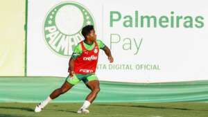 Endrick treina, mas pode ser poupado no Palmeiras na Libertadores