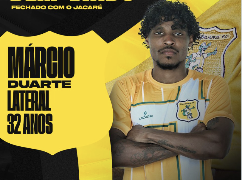 Após fechar com novo treinador, Brasiliense anuncia os primeiros reforços para a Série D
