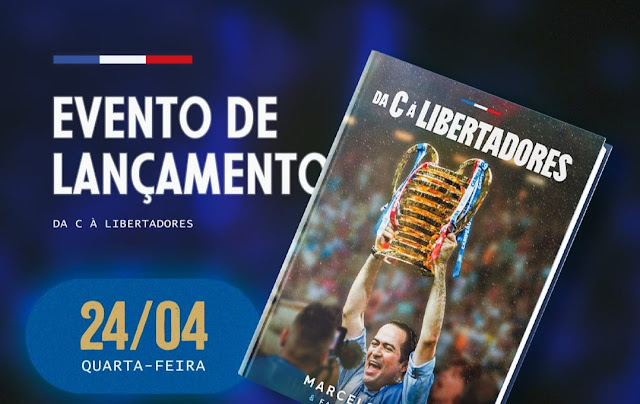 CEO do Fortaleza lança livro histórico que relembra trajetória “Da C à Libertadores”