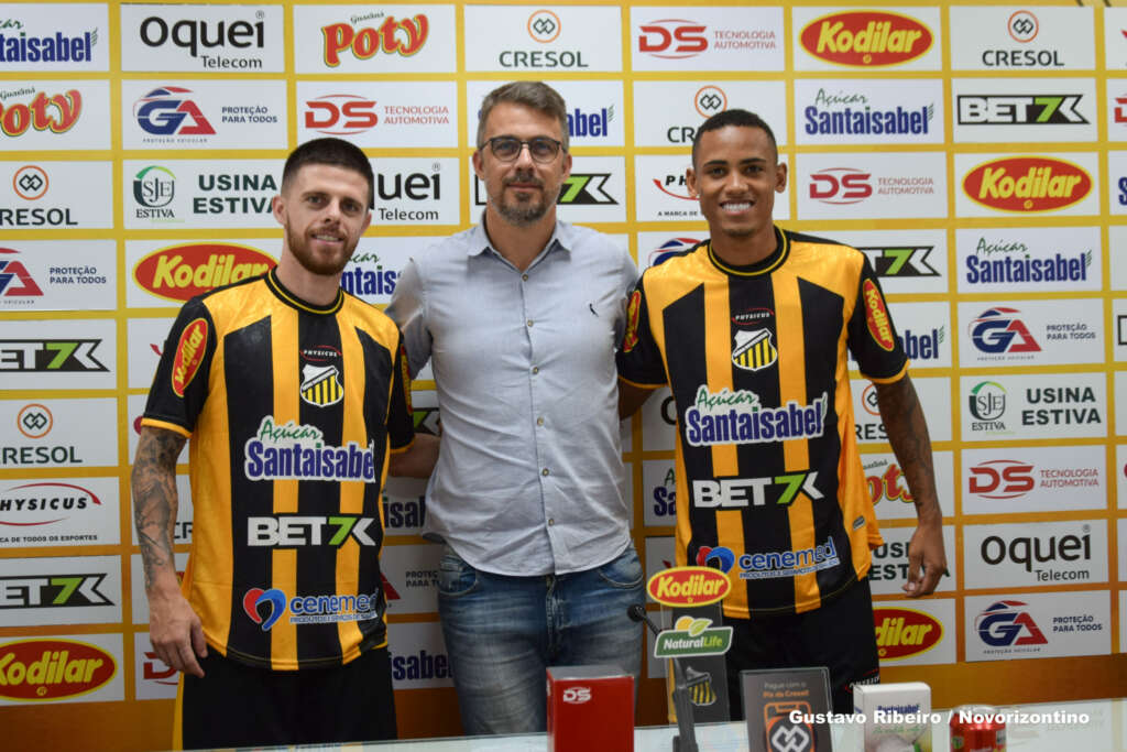 Novorizontino apresenta oficialmente dois reforços para Série B