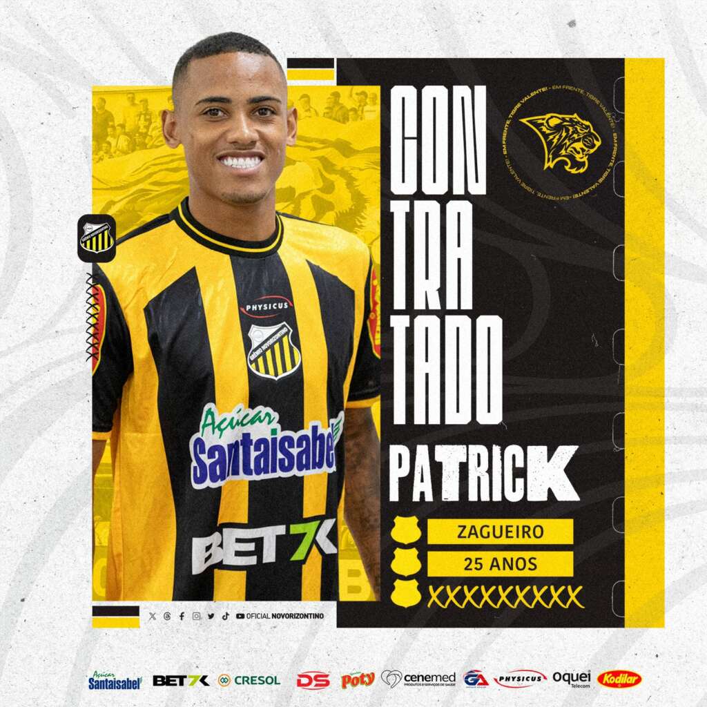 Novorizontino anuncia zagueiro vindo por empréstimo da Portuguesa para Série B