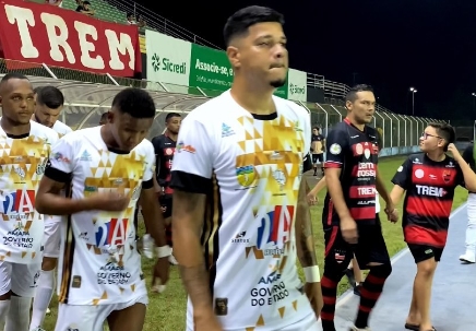 AMAPAENSE: Com gols de pênaltis, Trem e Santos empatam no 1º jogo da semifinais