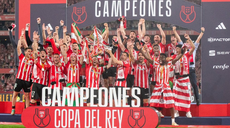 COPA DO REI: Athletic Bilbao bate Mallorca nos pênaltis e é campeão após 40 anos
