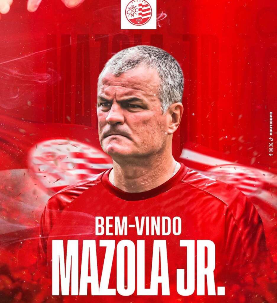 Série C: Mazola Júnior é o novo treinador do Náutico