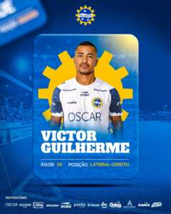 São José-SP anuncia contratação de de lateral-direito ex-Vitória para a disputa da Série D.