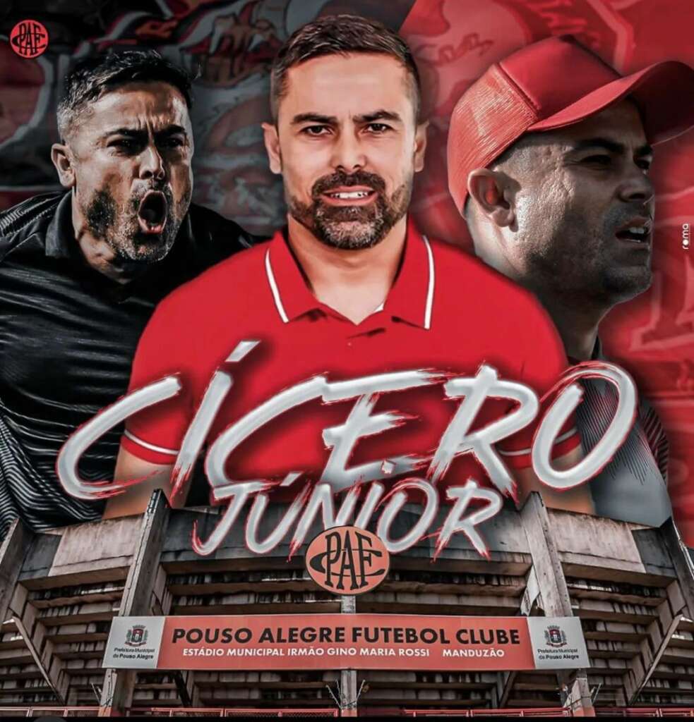 Pouso Alegre anuncia Cícero Júnior para a disputa da Série D do Brasileiro