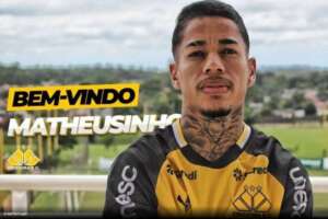 Criciúma oficializa contratação de Matheusinho para a disputa da Série A