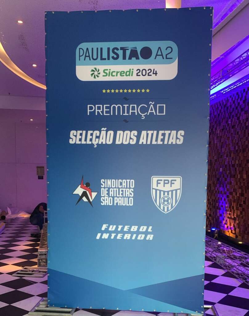 Tudo pronto! Premiação do Paulistão A2 está impecável para receber grandes convidados em Campinas