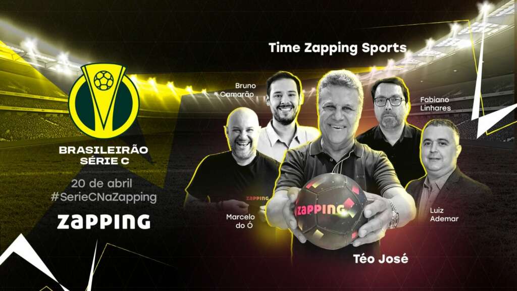 Série C: Zapping anuncia contratação de Téo José para as transmissões