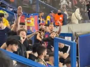 Uefa multa Barcelona por racismo e vandalismo de torcedores em jogo contra PSG
