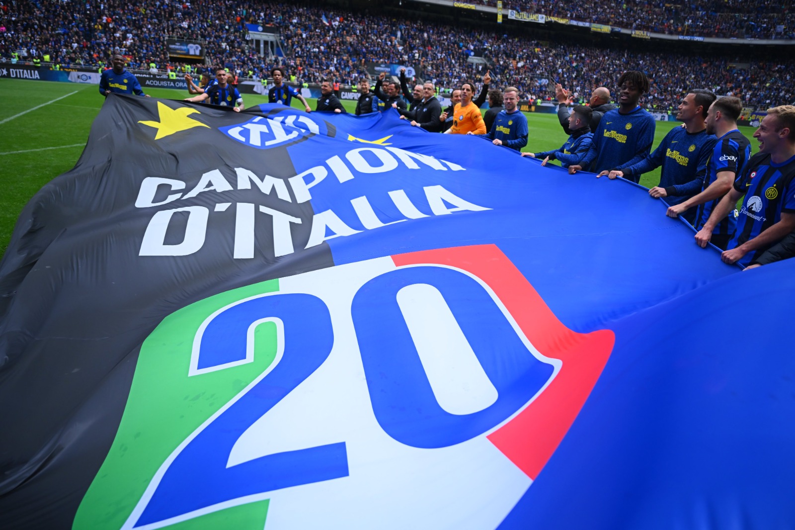 Inter comemora título do Italiano