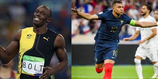 Bolt desafia Mbappé a correr prova de 100 metros: 'Amaria ter competido com ele'