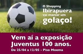 Juventus comemora centenário com exposição no Shopping Ibirapuera