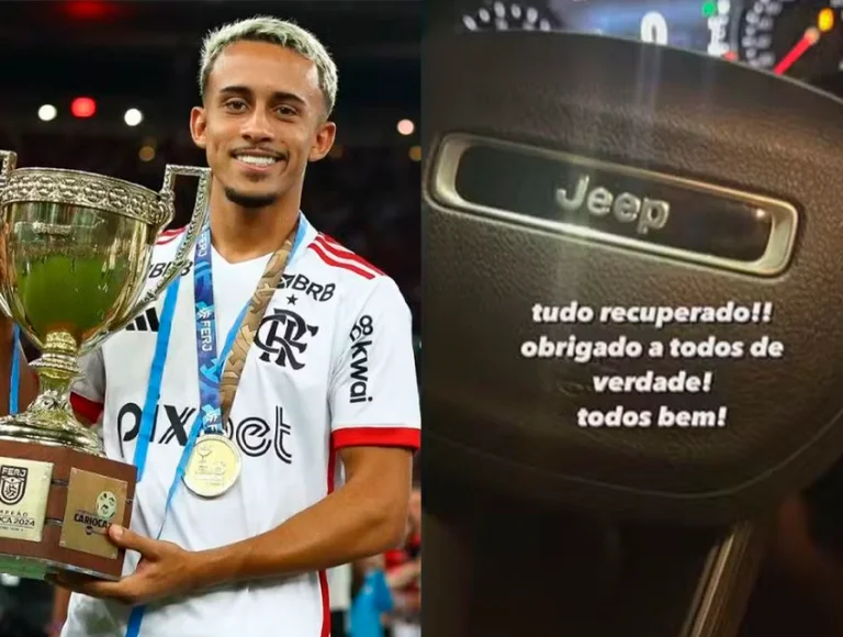 Jogador do Flamengo recupera medalha de campeão carioca após assalto com fuzil no Maracanã