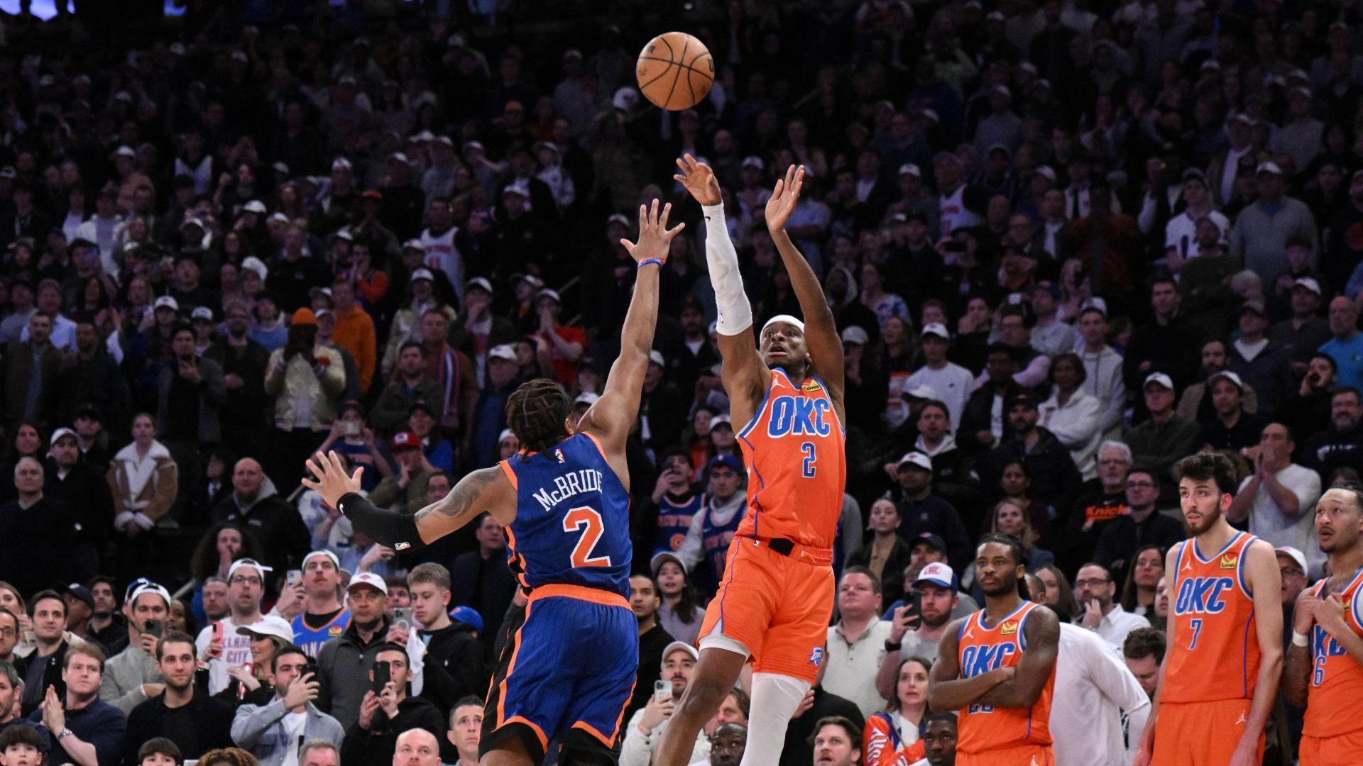 NBA: Thunder e Nuggets se garantem nos playoffs e os Warriors ainda sonham com classificação
