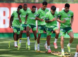 Palmeiras encerra preparação para estreia na Libertadores com mistério