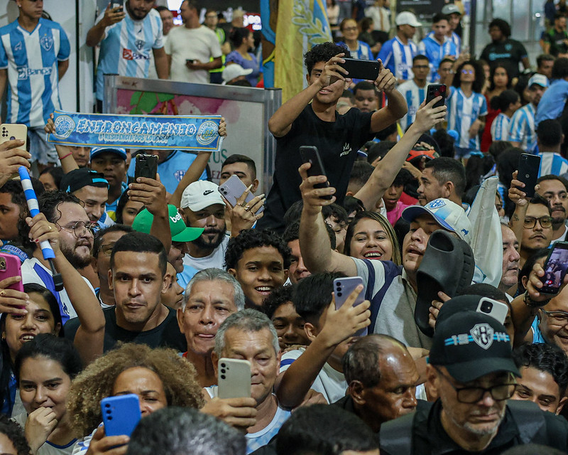 Paysandu é recebido com festa após conquista da Copa Verde contra o Vila Nova (Foto: Jorge Luís Totti/Paysandu)